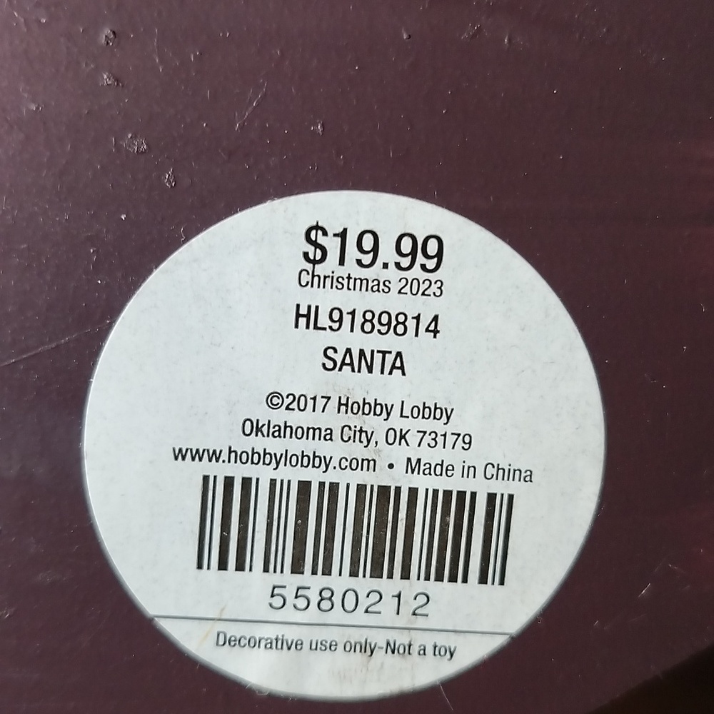 Ceramic Santa - Picture 10 of 10